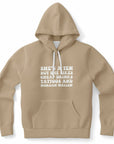 Brown hoodie with the quote “She’s a Ten But She Likes Cheap Drinks, Tattoos and Morgan Wallen” — fun southern sass from CollegeWares.