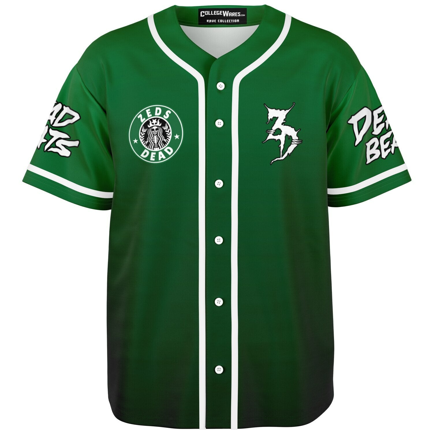 Zeds Dead x Starbucks Jersey | DeadBeats Coffee EDM - CollegeWares