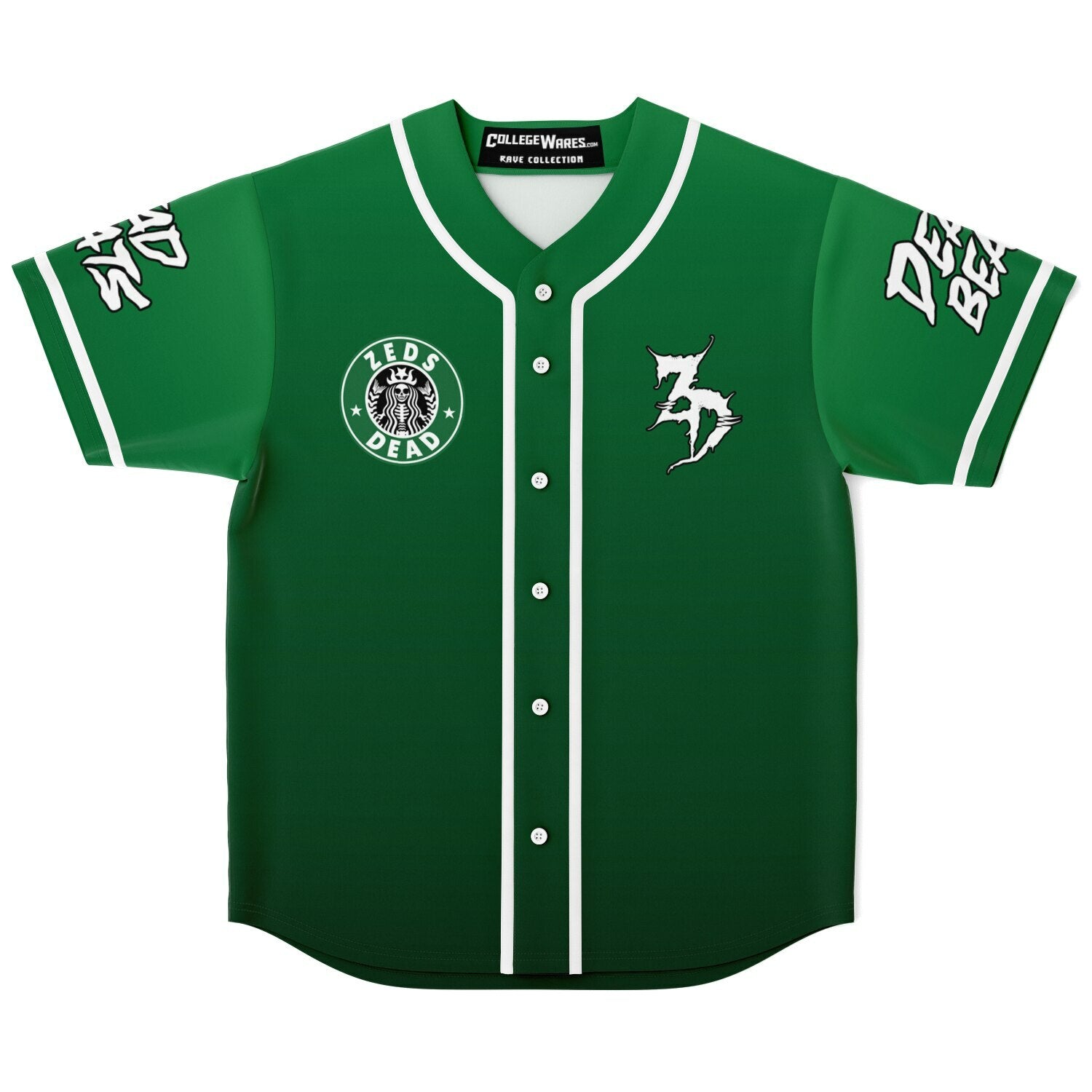 Zeds Dead x Starbucks Jersey | DeadBeats Coffee EDM - CollegeWares