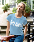 Hot Girls Hit Curbs Crop Tee
