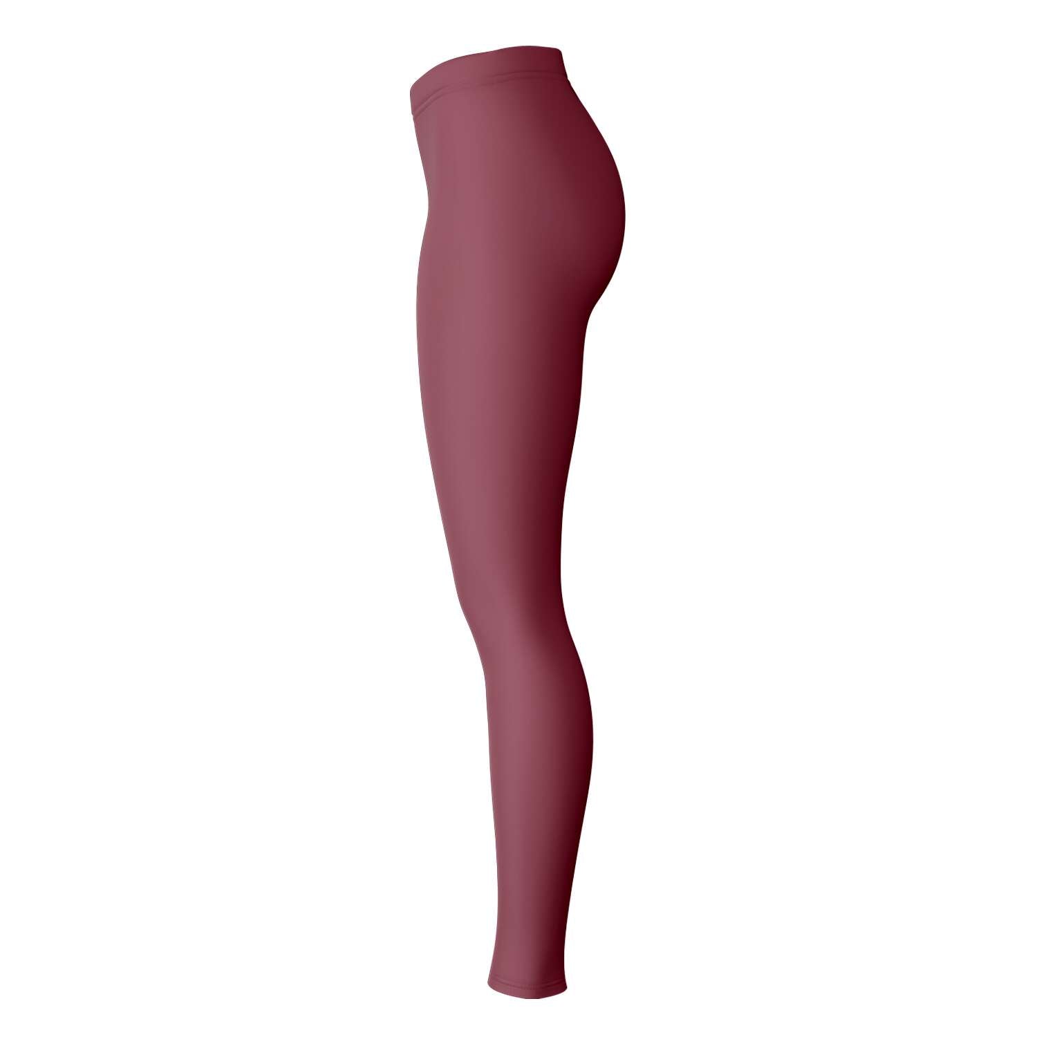 Right-side view of garnet leggings panel — bold and spirited design from CollegeWares.
