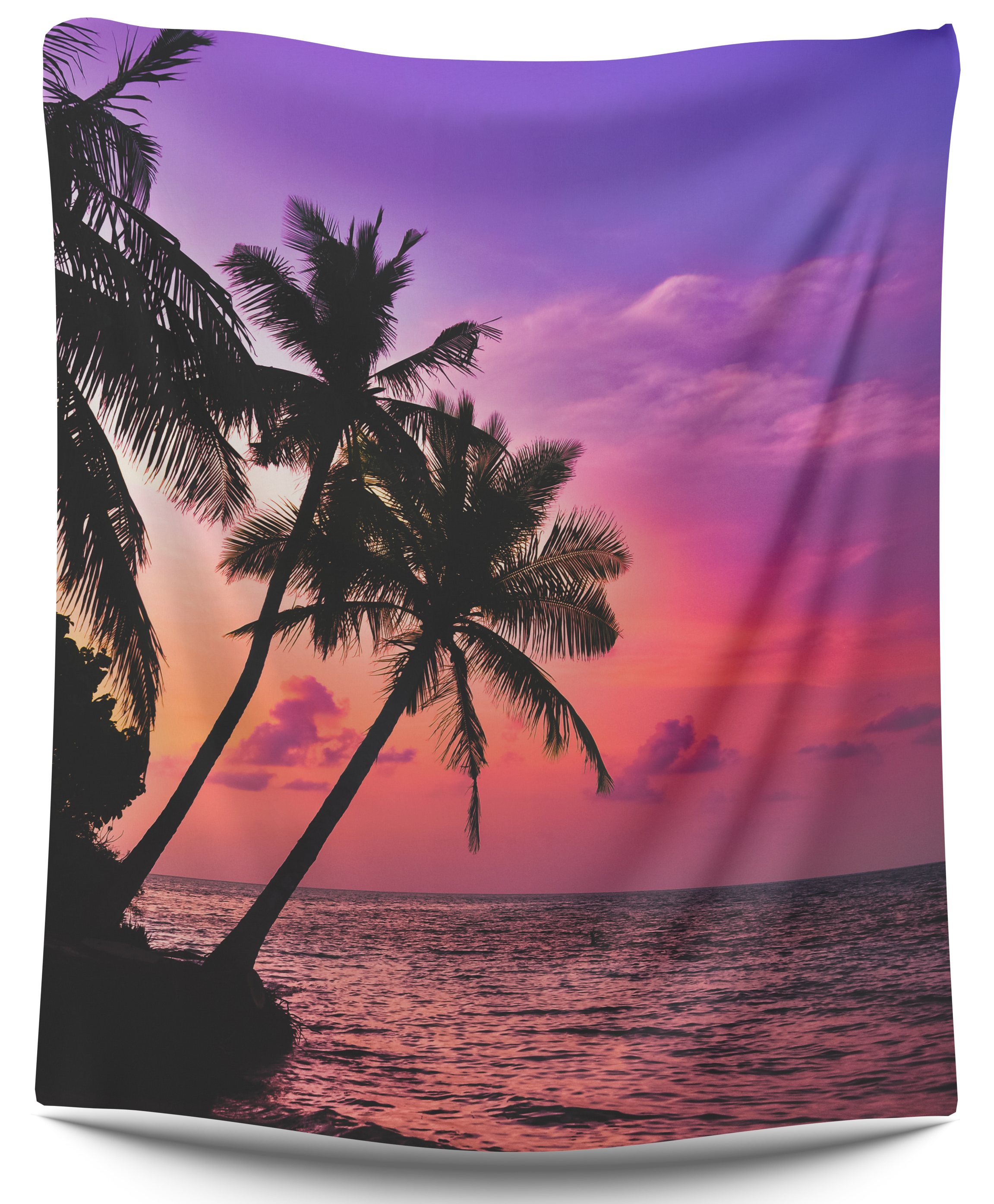 Beach discount sunset tapestry