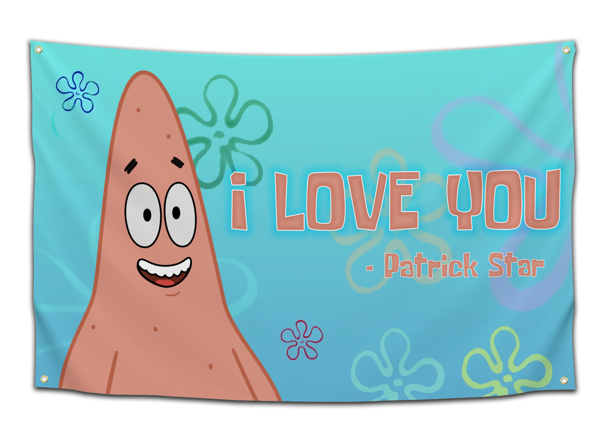 spongebob squarepants patrick i love you