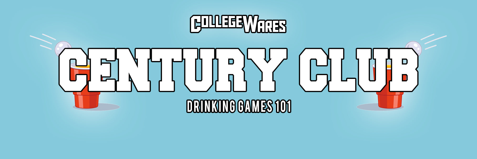 Century Club drinking game with 100-minute timer setup