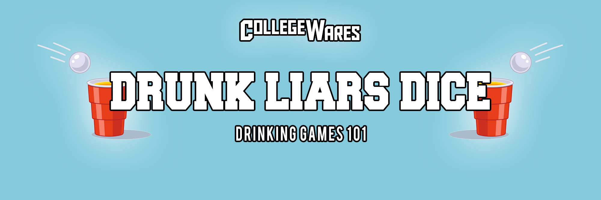 Drunk Liar's Dice: Funny College Party Drinking Game 