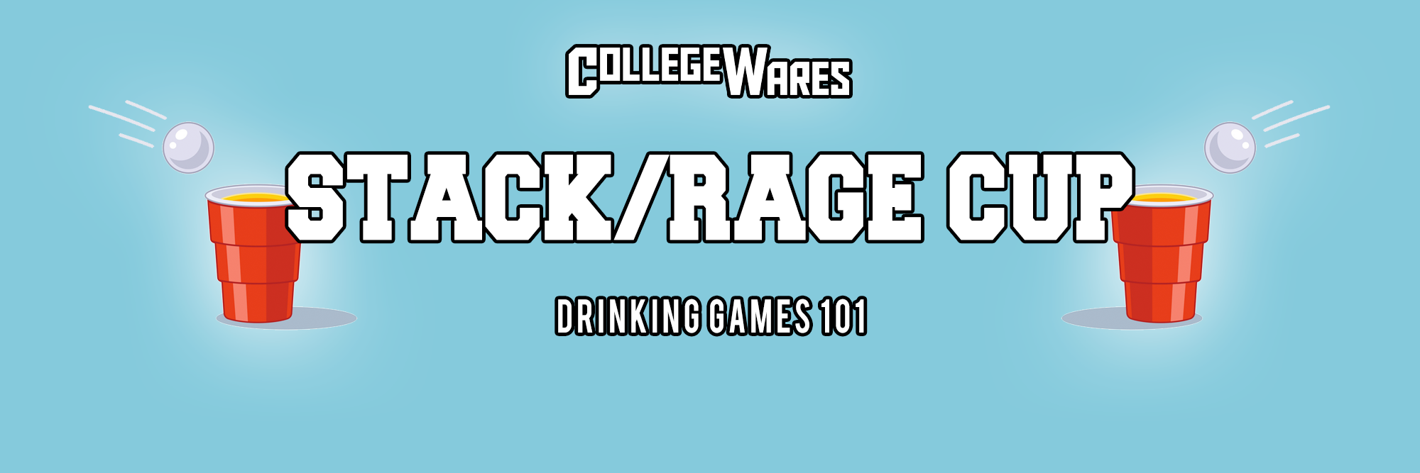 Stack Cup Rage Cup: Funny College Party Drinking Game 