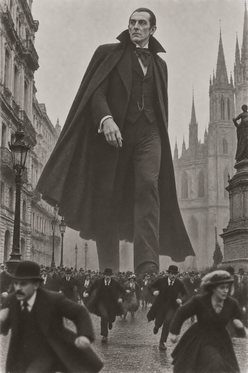 The Dracula Incident vintage poster from the CollegeWares Incident Collection.