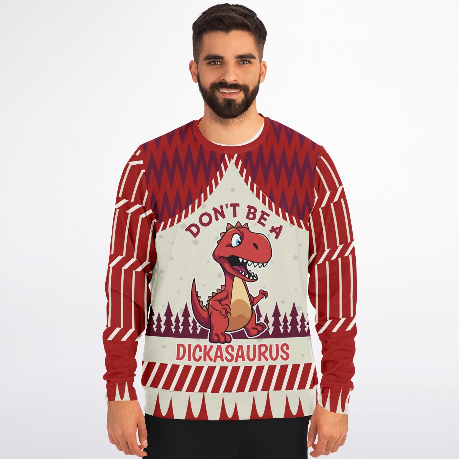 Don’t Be a Dickasaurus Christmas Sweatshirt