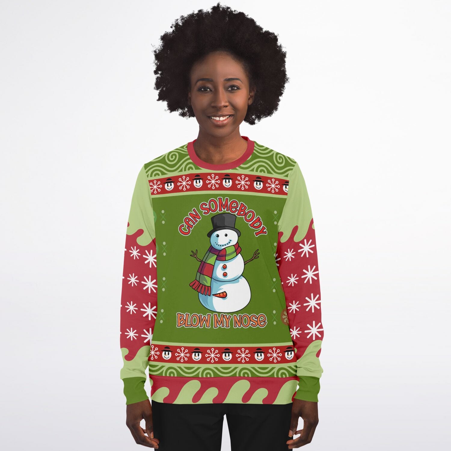 Can Somebody Blow My Nose Christmas Sweatshirt