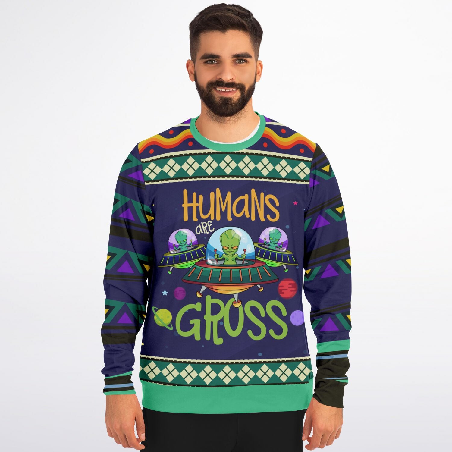 Humans Are Gross Christmas Sweatshirt