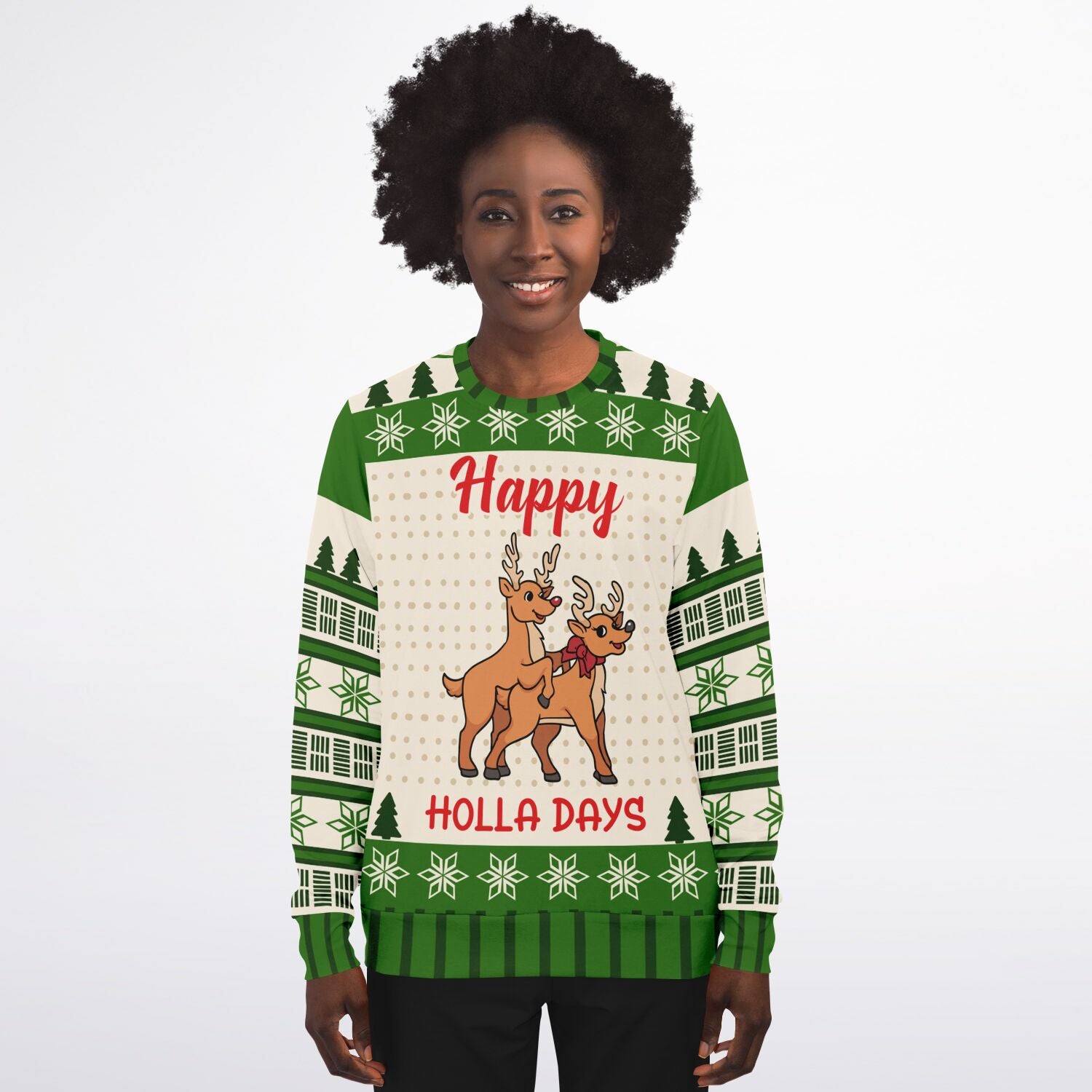 Happy Holla Days Christmas Sweatshirt