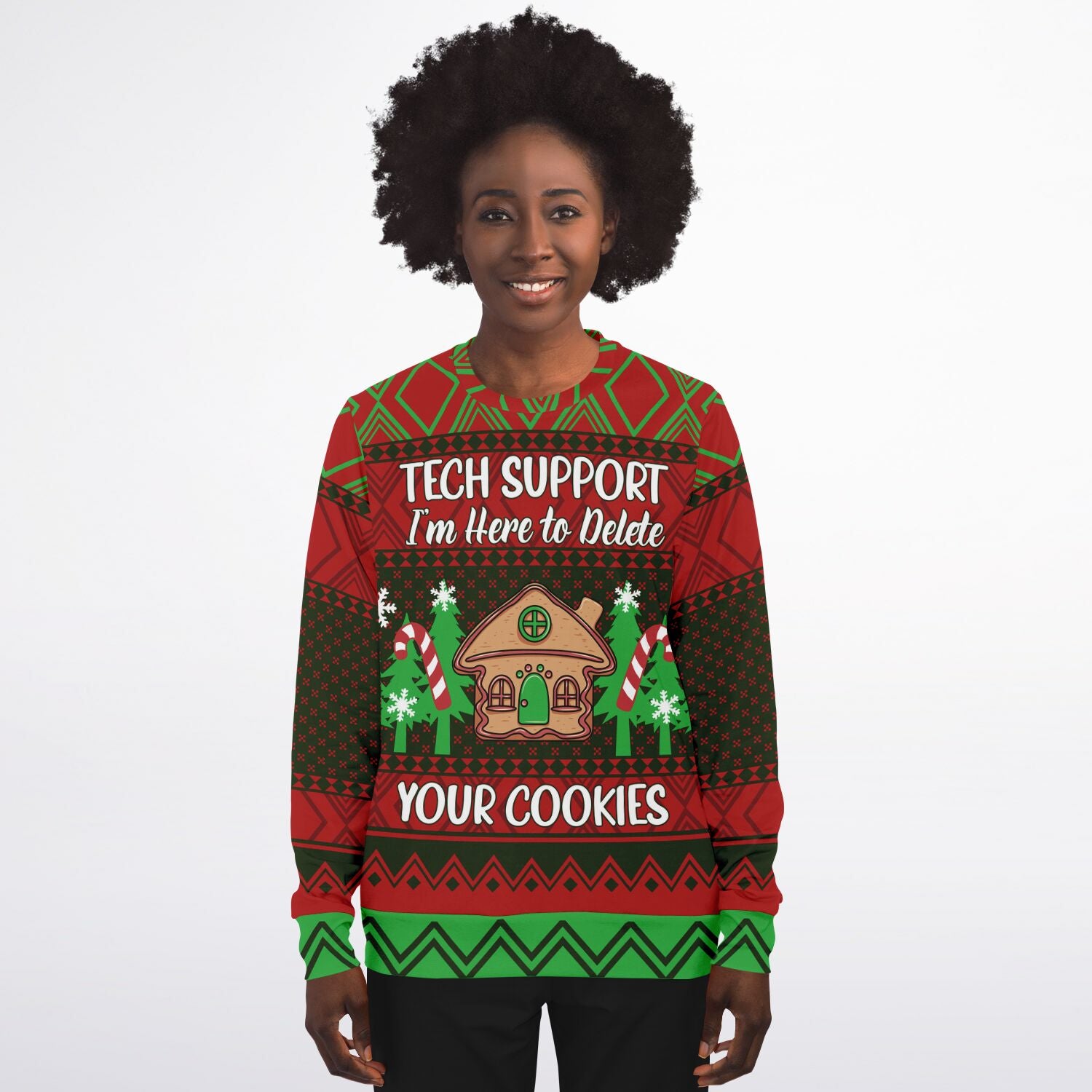 Tech Support IT Christmas Sweatshirt