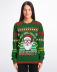 Nice Until Proven Naughty Christmas Sweatshirt