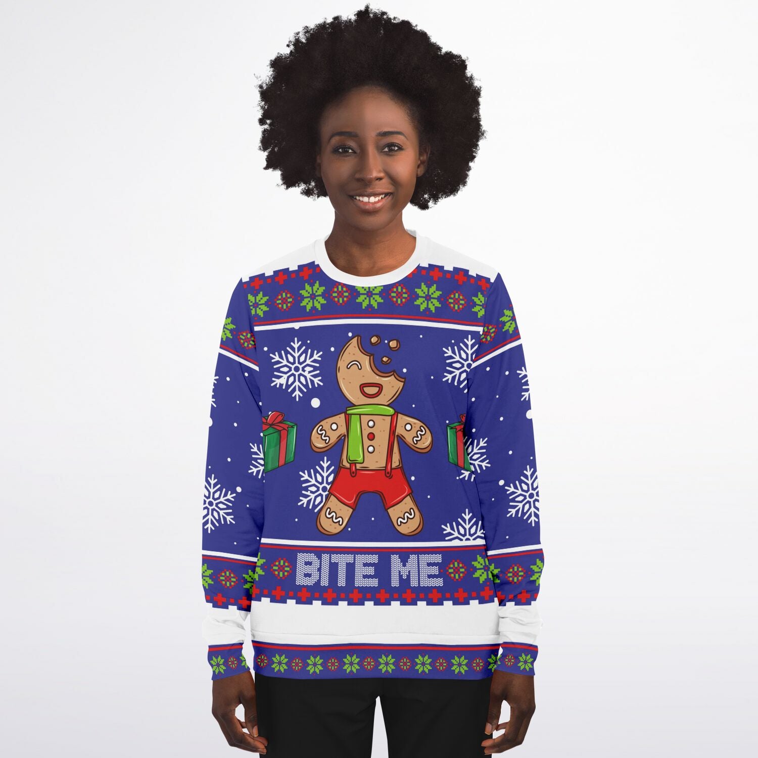 Bite Me Christmas Sweatshirt