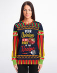 Your Opinion Is Not Part of the Recipe Christmas Sweatshirt