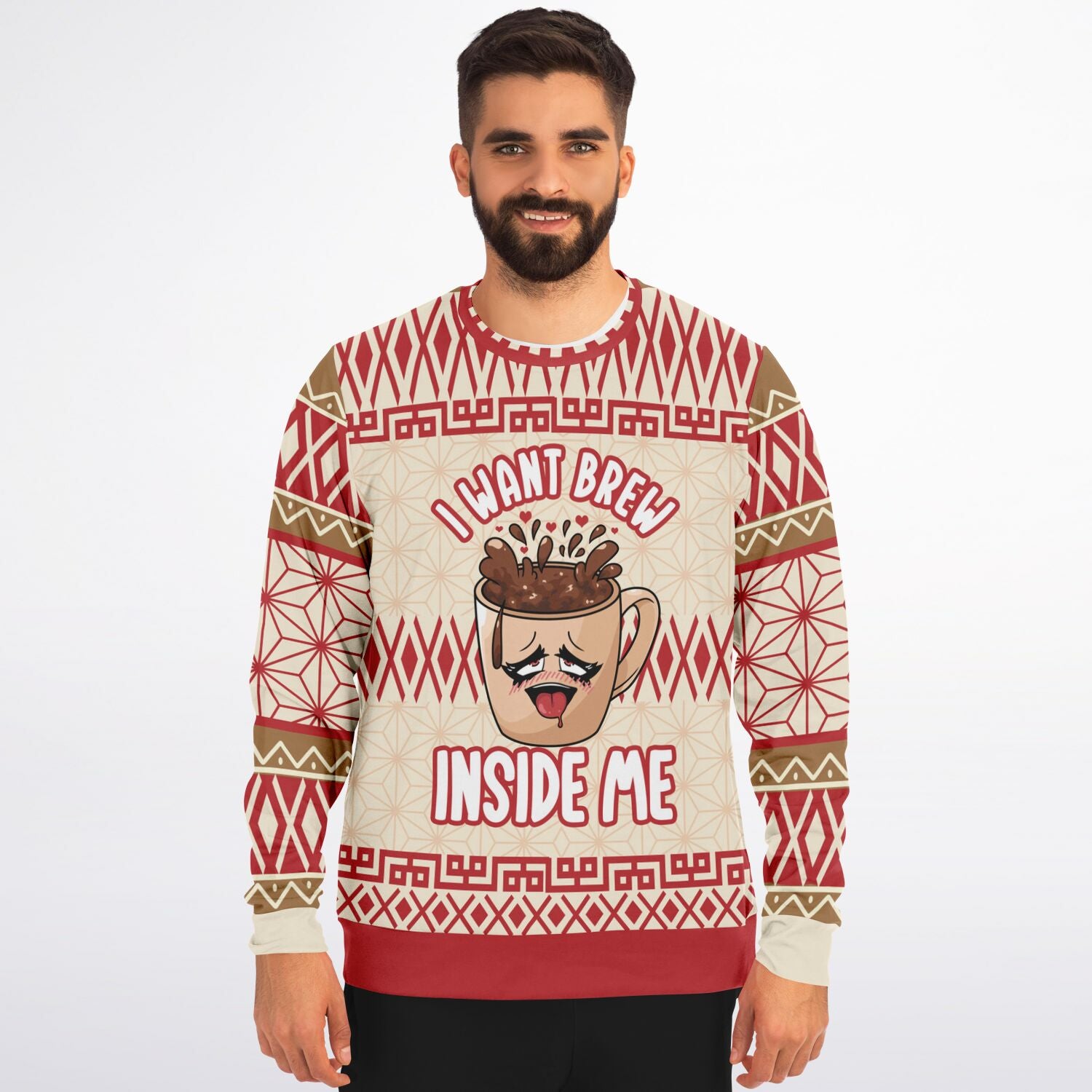 I Want Brew Inside Me Christmas Sweatshirt