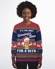 Wonderful Time for a Beer Christmas Sweatshirt