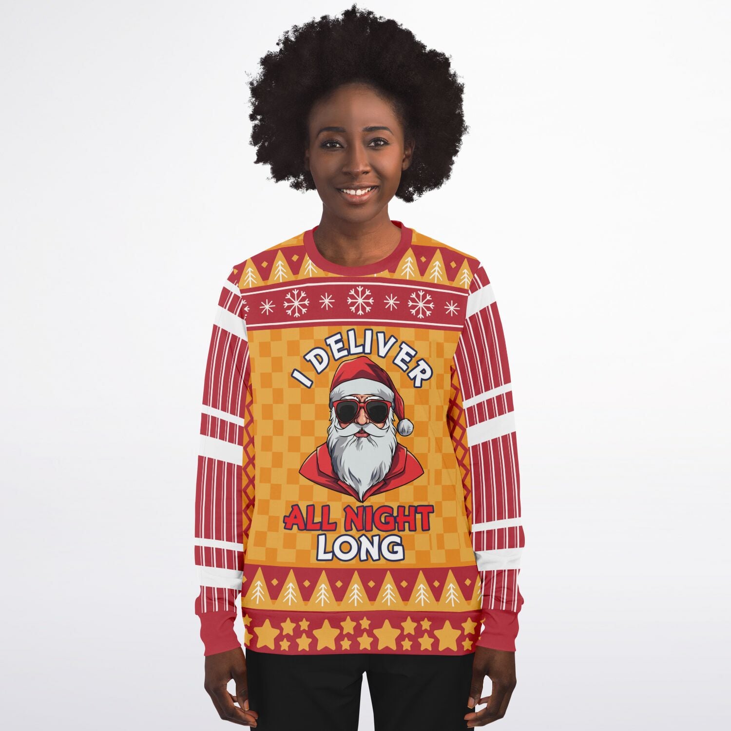 I Deliver All Night Long Christmas Sweatshirt