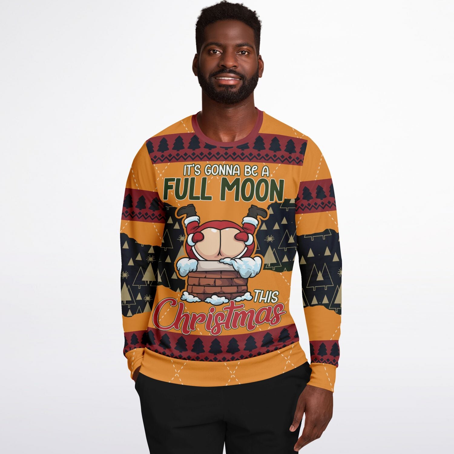 Full Moon This Christmas Sweatshirt