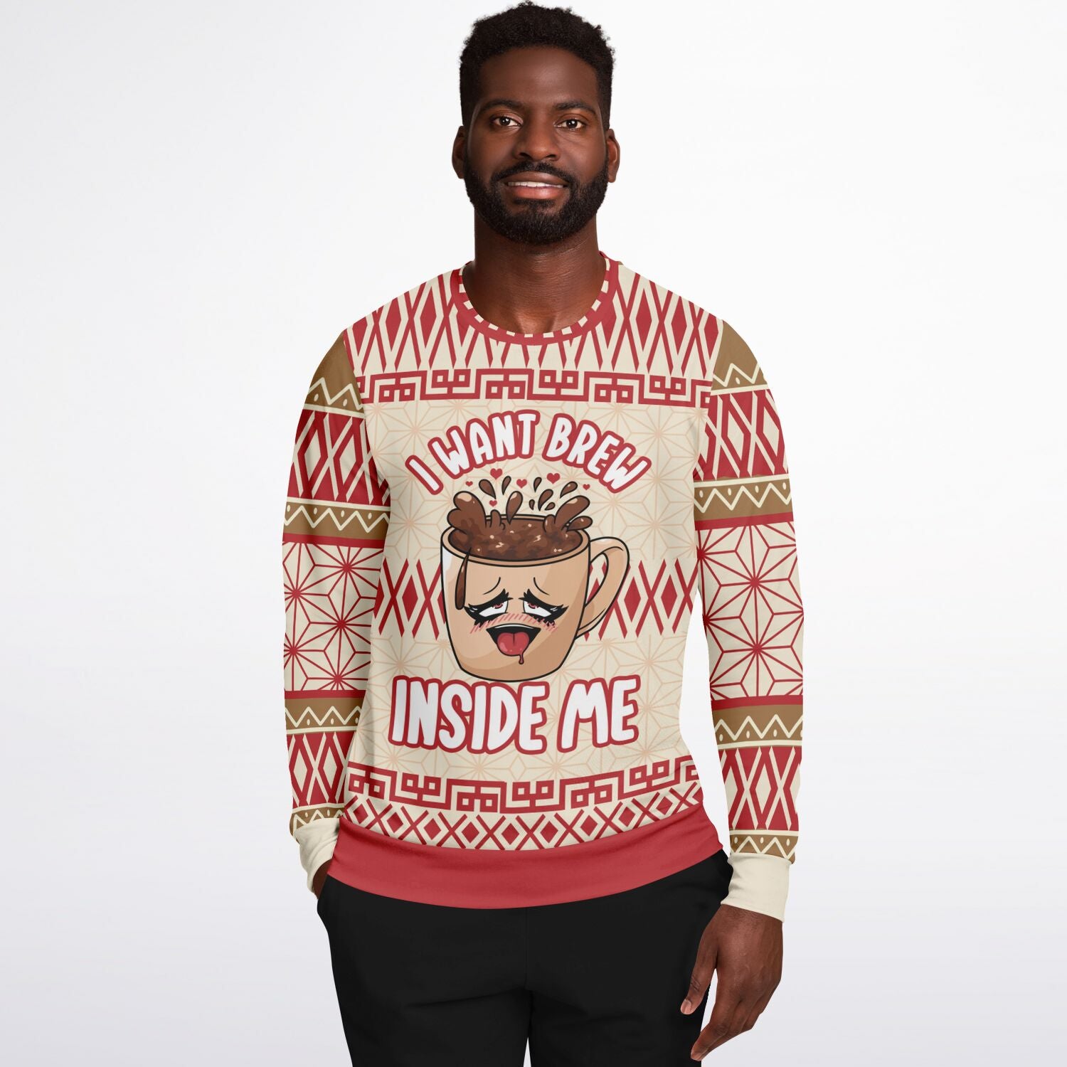 I Want Brew Inside Me Christmas Sweatshirt