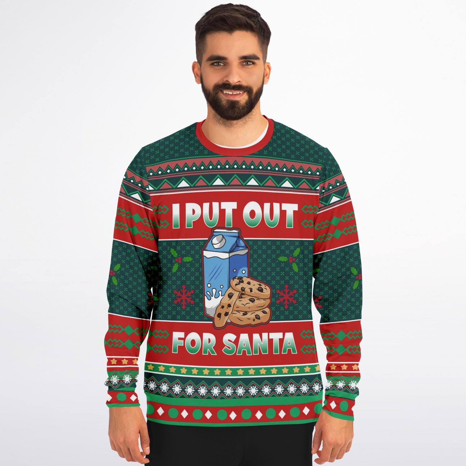 I Put Out for Santa Christmas Sweatshirt