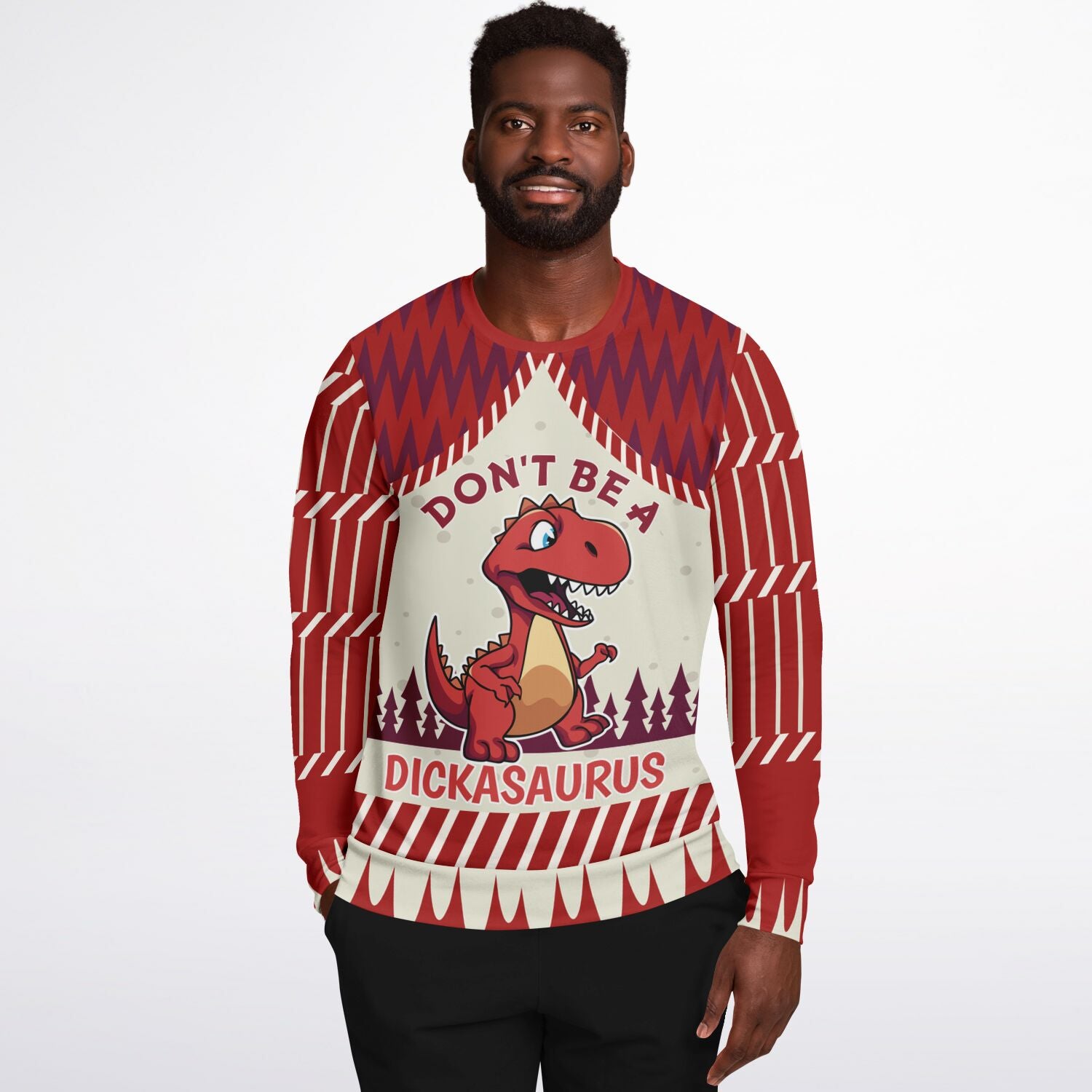 Don’t Be a Dickasaurus Christmas Sweatshirt