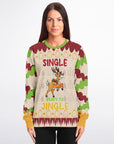 Single and Ready to Jingle Christmas Sweatshirt