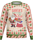 Santa’s Ready to Empty His Sack Christmas Sweatshirt