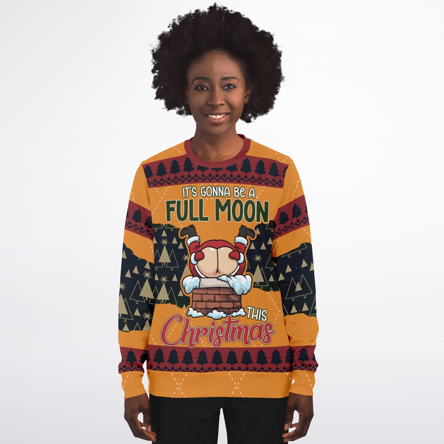 Full Moon This Christmas Sweatshirt