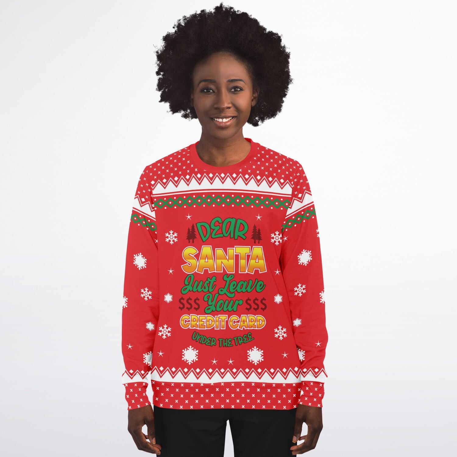 Credit Card Christmas Sweatshirt