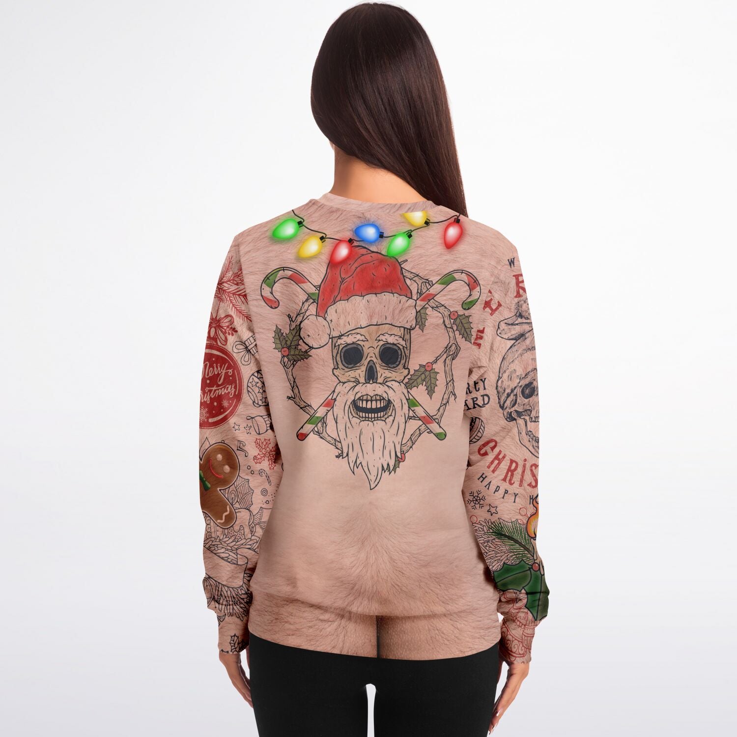 Topless Santa Christmas Sweatshirt