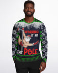 Working It at the Pole Christmas Sweatshirt