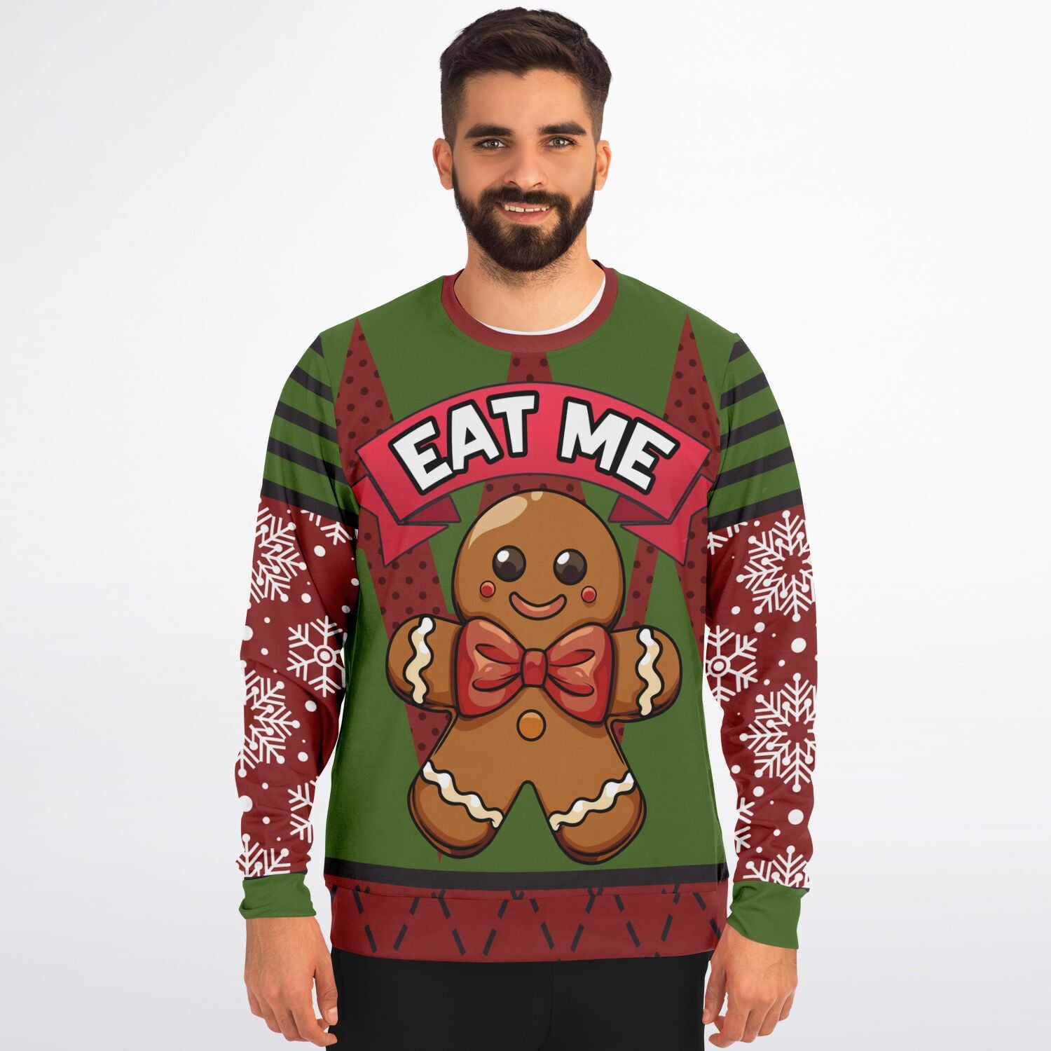 Eat Me Gingerbread Christmas Sweatshirt