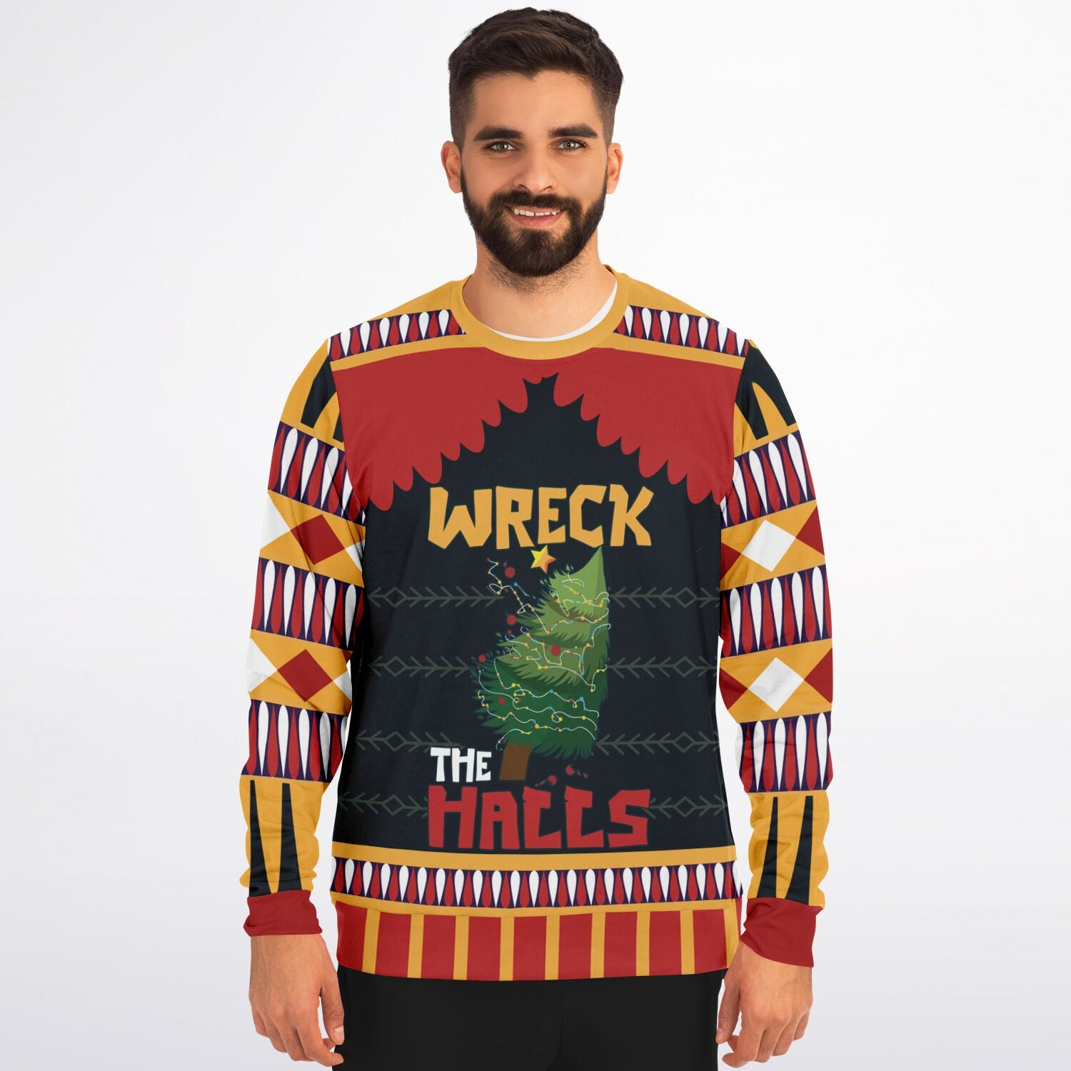 Wreck the Halls Christmas Sweatshirt