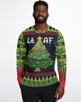 Lit AF Christmas Tree Sweatshirt