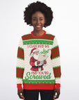 Santa’s List Says You’re Screwed Christmas Sweatshirt