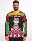 Is This Jolly Enough? Cat Christmas Sweatshirt