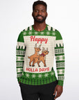 Happy Holla Days Christmas Sweatshirt