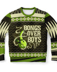 Bongs Over Boys Weed Christmas Sweatshirt