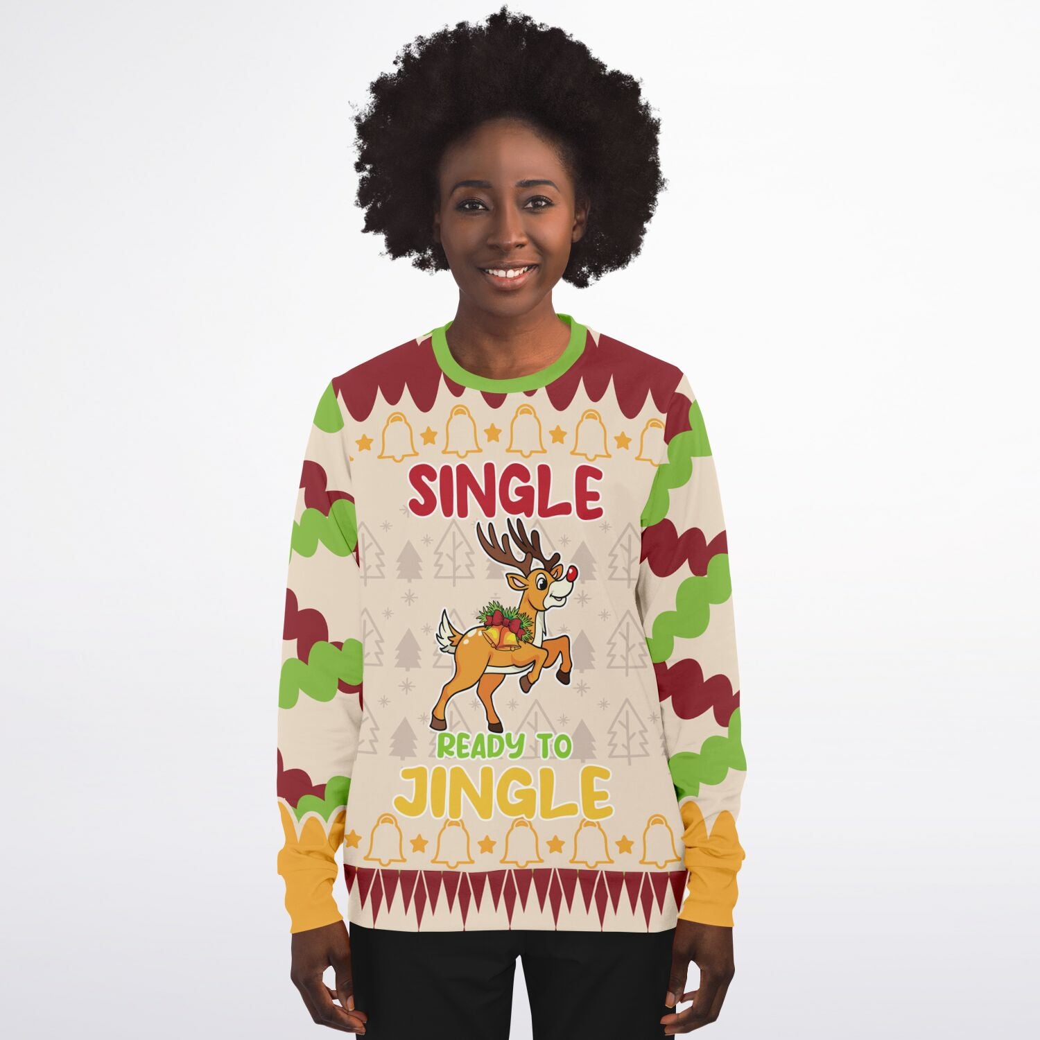 Single and Ready to Jingle Christmas Sweatshirt