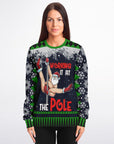 Working It at the Pole Christmas Sweatshirt