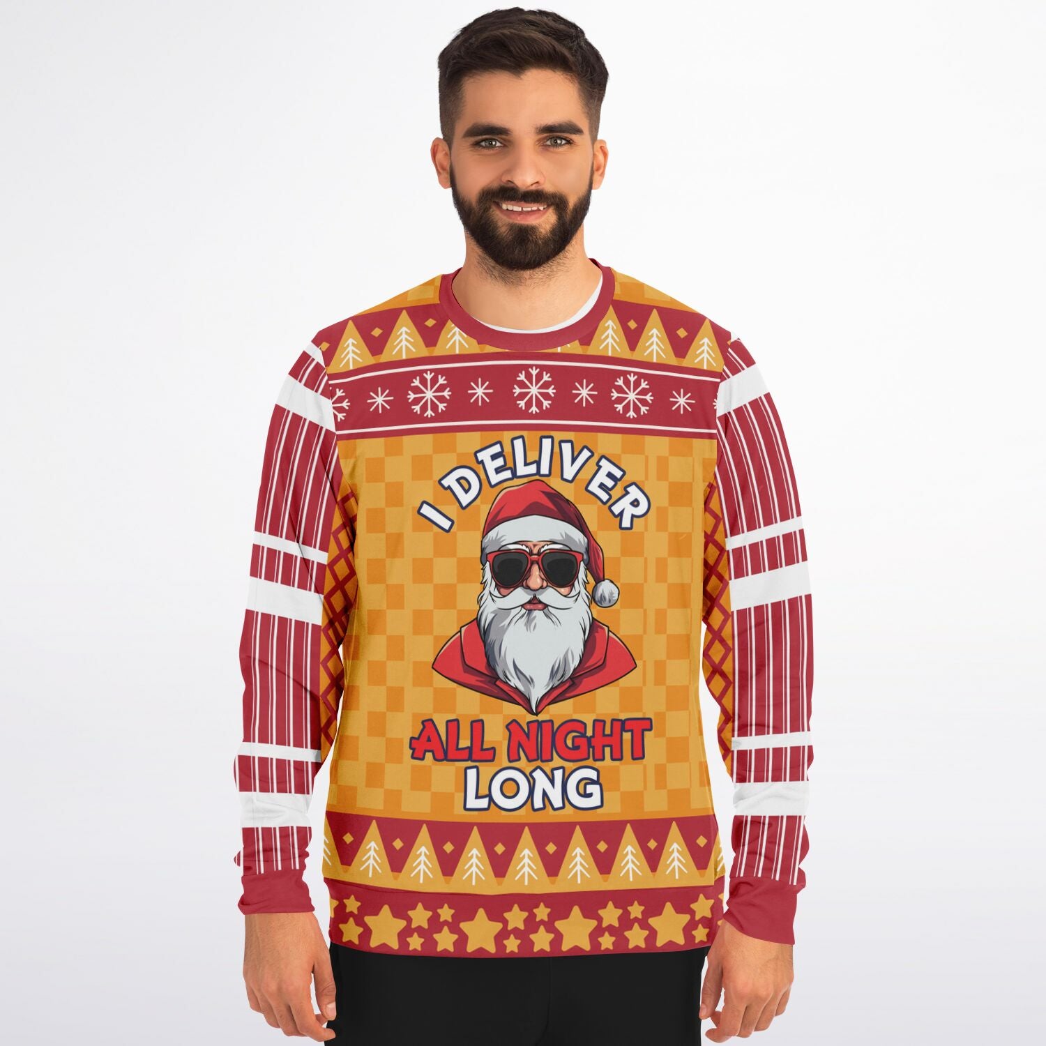 I Deliver All Night Long Christmas Sweatshirt