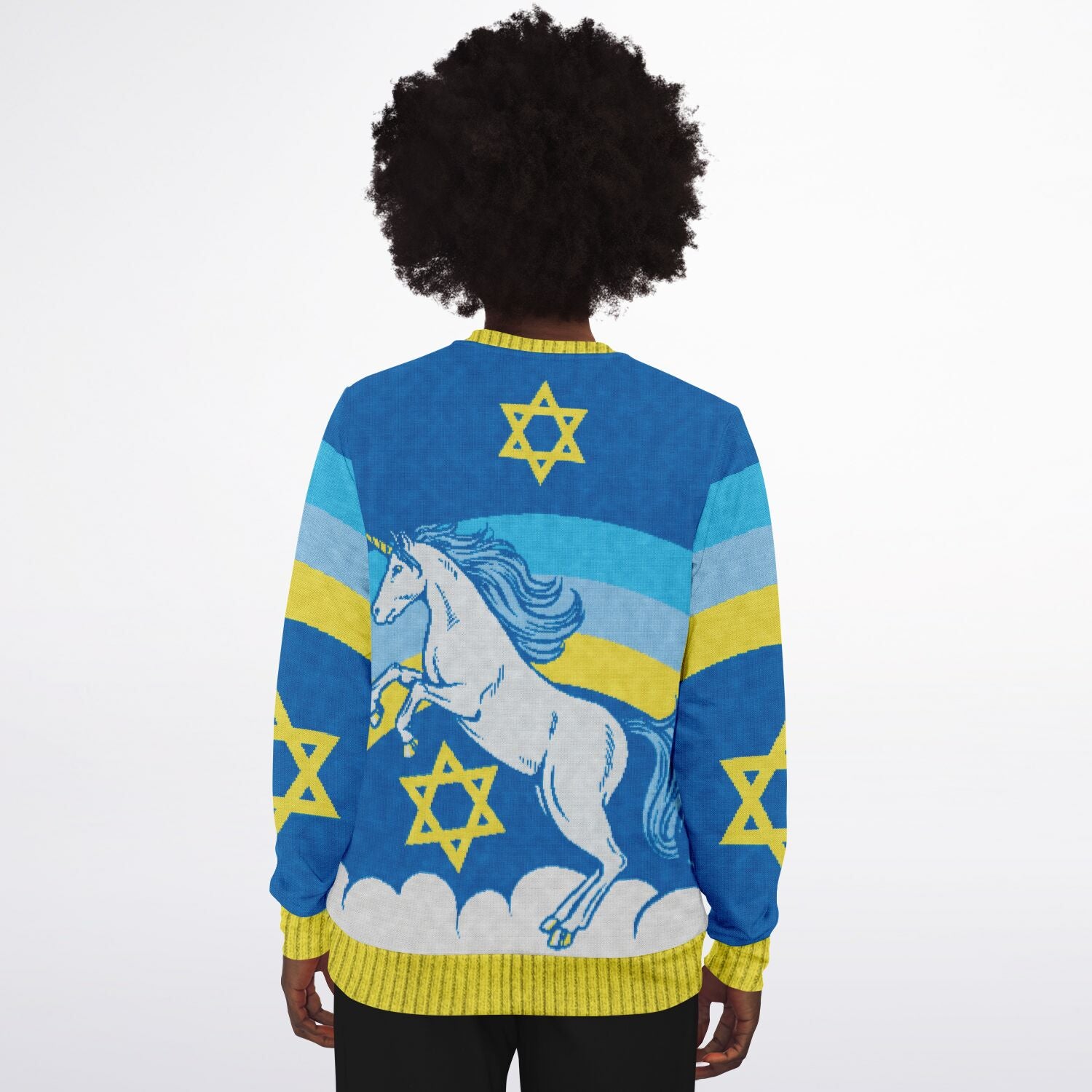 Jewnicorn Christmas Hannukah Sweatshirt