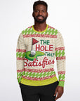 The Hole That Satisfies Christmas Sweatshirt