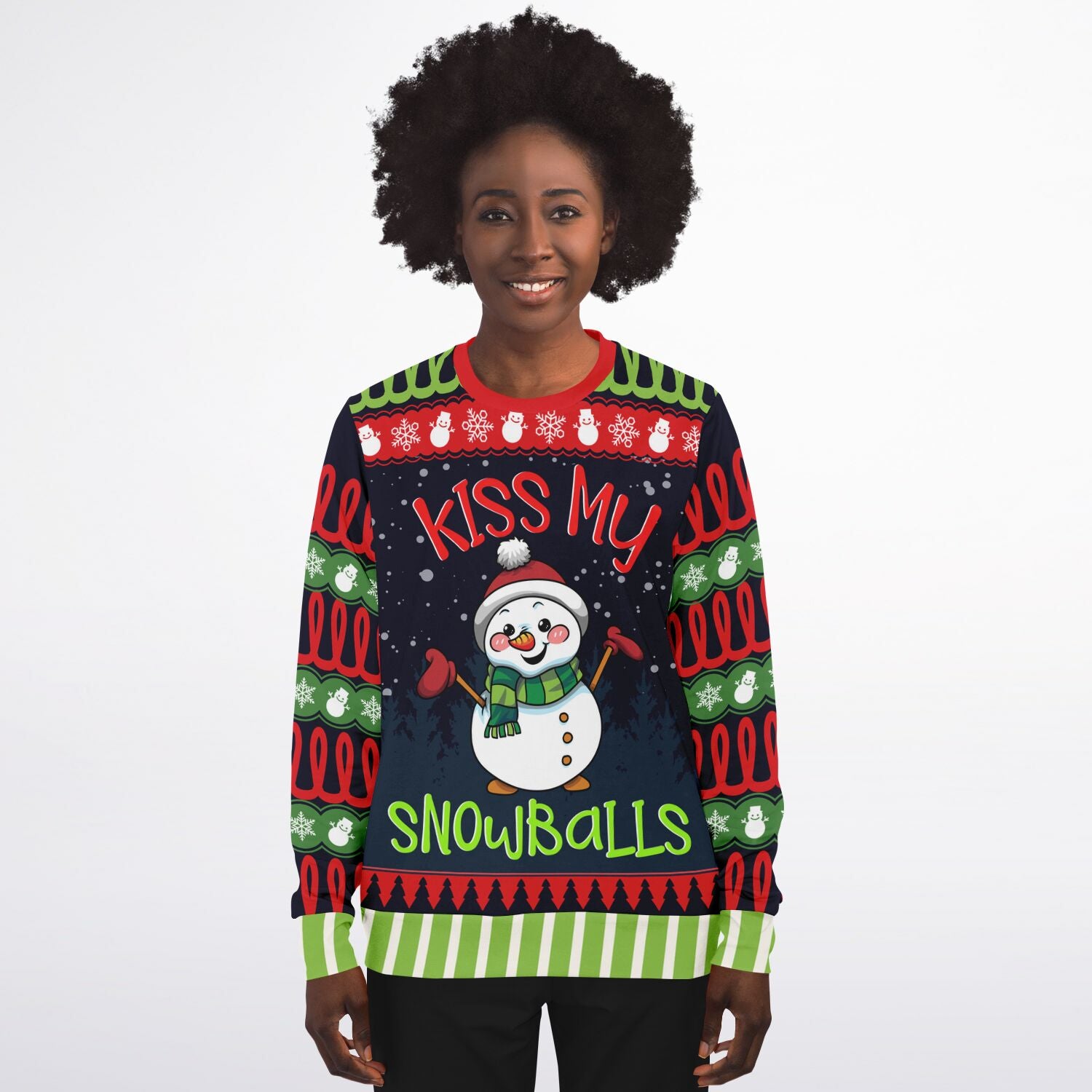 Kiss My Snowballs Christmas Sweatshirt