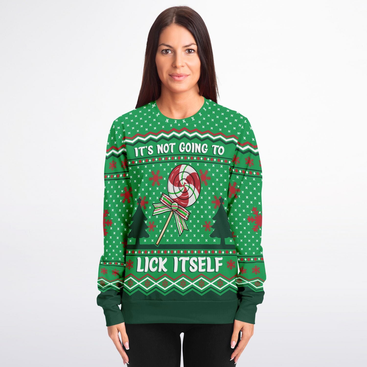 It&#39;s Not Going to Lick Itself Christmas Sweatshirt