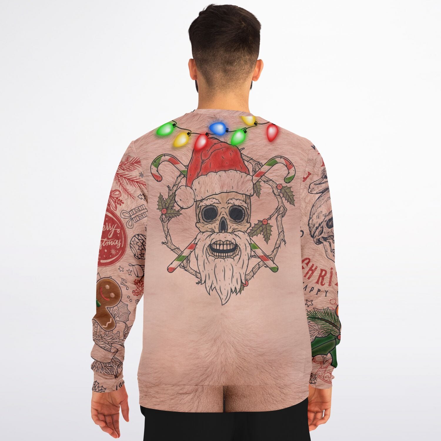 Topless Santa Christmas Sweatshirt