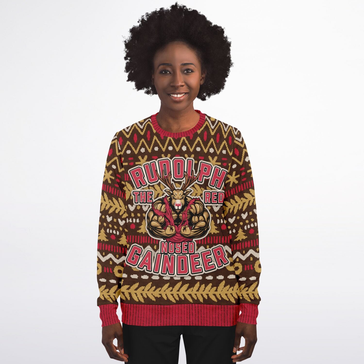 Rudolph the Red Nosed Gaindeer Christmas Sweatshirt