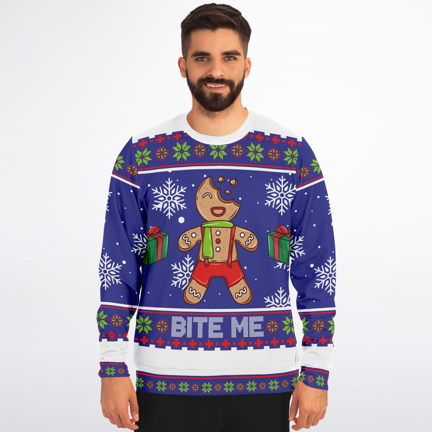 Bite Me Christmas Sweatshirt