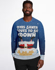 This Santa Loves To Go Down Christmas Sweatshirt